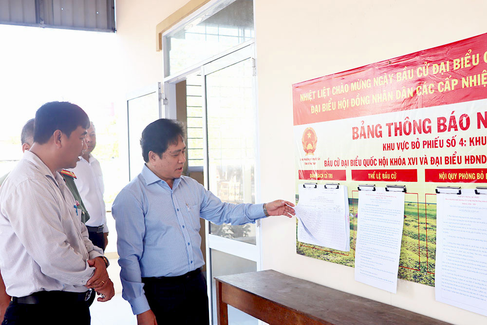 Đơn vị bầu cử số 19 chuẩn bị chu đáo cho ngày bầu cử 15/3