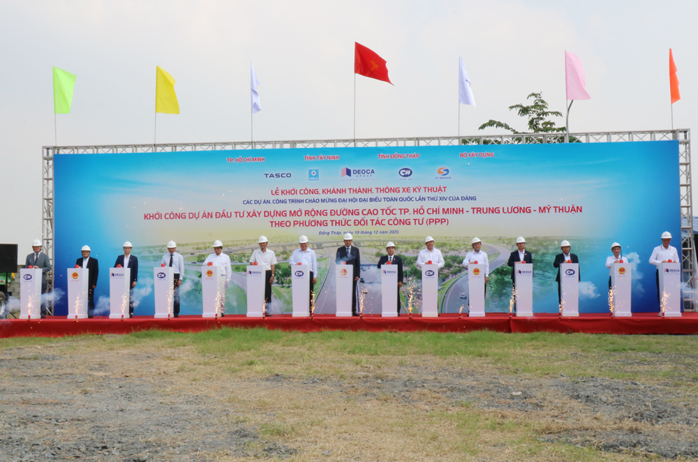 Đồng Tháp: Khánh thành và khởi công 02 dự án trọng điểm