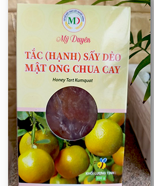 Tắc sấy dẻo mật ong chua cay