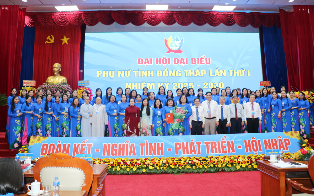 Đồng chí Thái Ngọc Bảo Trâm giữ chức Chủ tịch Hội Phụ nữ tỉnh Đồng Tháp