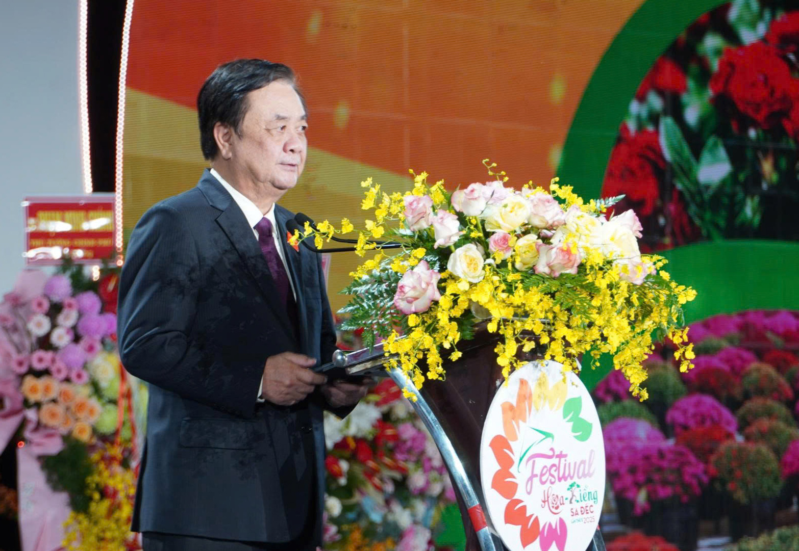 Phát biểu của Phó Chủ tịch Quốc hội Lê Minh Hoan tại Lễ khai mạc Festival Hoa - Kiểng Sa Đéc