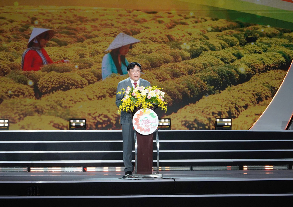 Phát biểu khai mạc Festival hoa kiểng Sa Đéc lần thứ II năm 2025