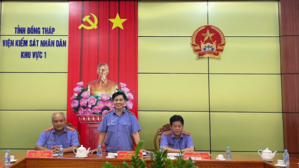 Tổng kết Công tác thi đua, khen thưởng Cụm thi đua số 1, VKSND tỉnh Đồng Tháp năm 2025