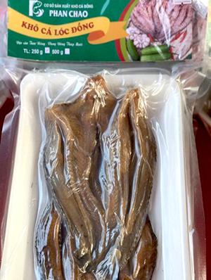 Khô cá lóc đồng baby