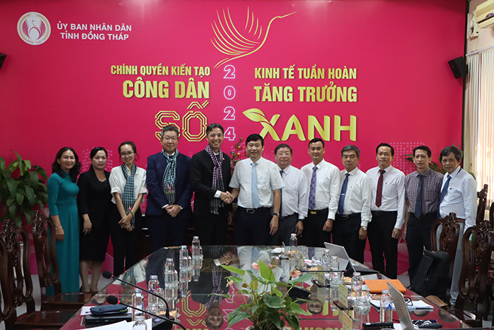 MUFG Bank tìm hiểu cơ hội hợp tác, đầu tư với Đồng Tháp